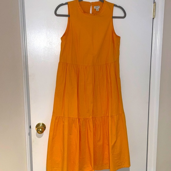 Yellow J.Crew Long Dress - Picture 1 of 6